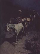 Frederic Remington The Bell Mare (mk43) Spain oil painting artist